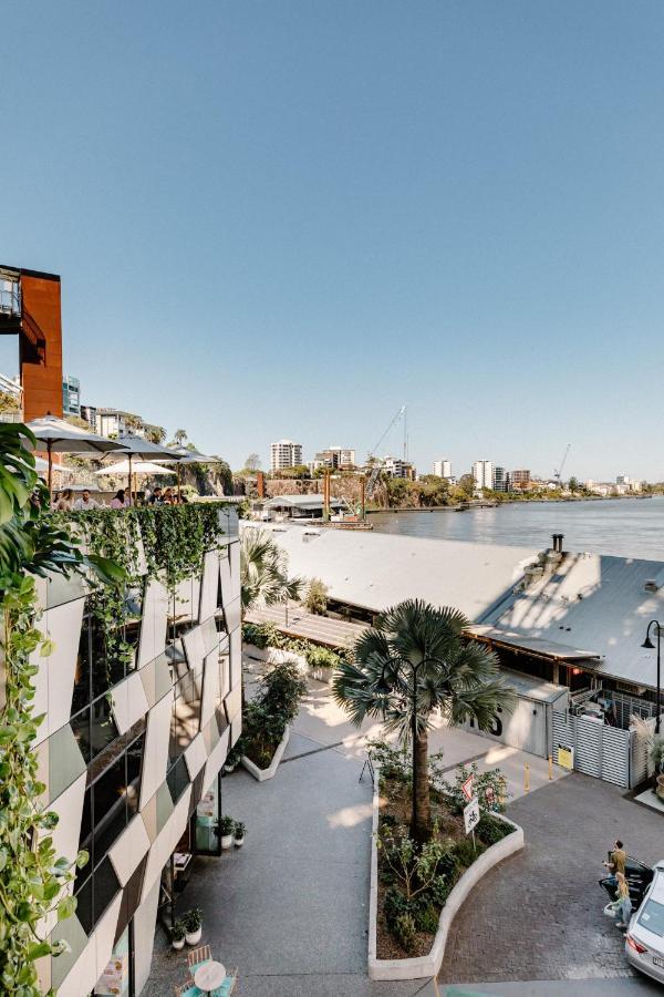 克雷斯托布鲁克文森特酒店 布里斯班 外观 照片 View of the Brisbane River from the RiverLife complex