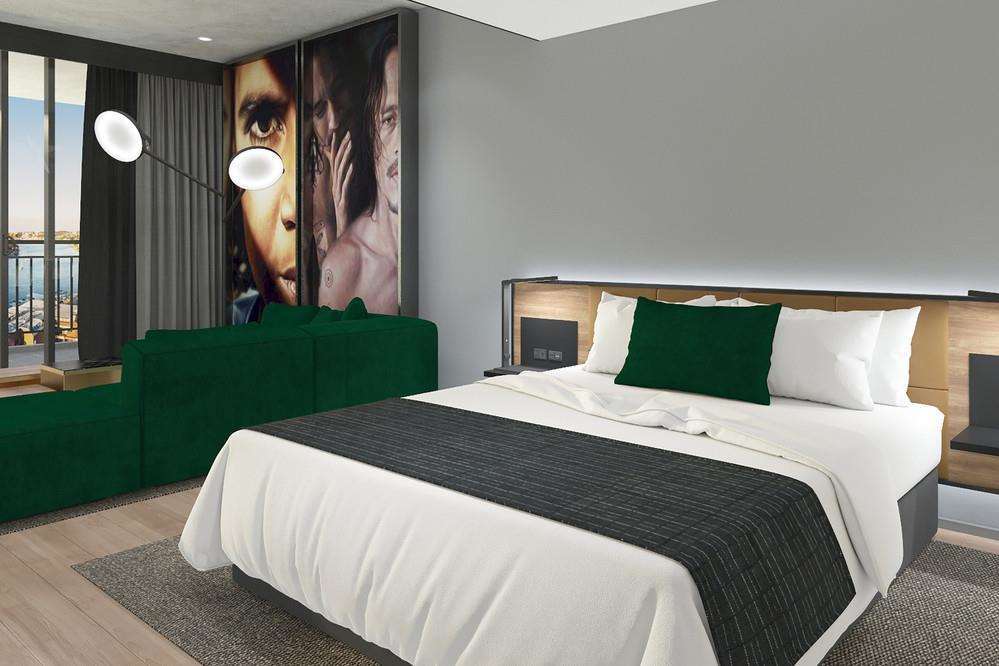 克雷斯托布鲁克文森特酒店 布里斯班 客房 照片 A bedroom at the hotel